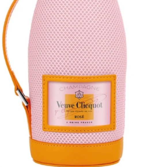 ⭐️LIMITED EDITION COLLECTABLE⭐️VEUVE CHAMPAGNE THERMAL ZIPPER BOTTLE JACKET+GIFT - Picture 8 of 16